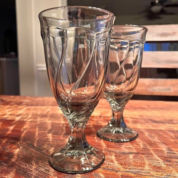 Noritake Sweet Swirl Water/Tea Glasses - Picture 8 of 8